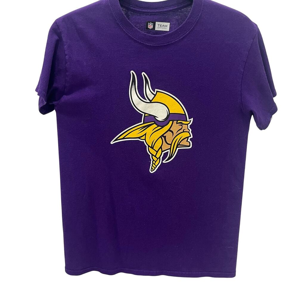 NFL Team Apparel Men's SM Minnesota Vikings Graphic T-shirt